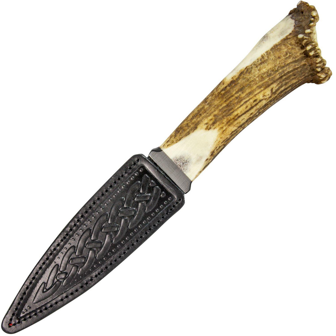 Damascus Steel Stag Horn Sgian Dubh