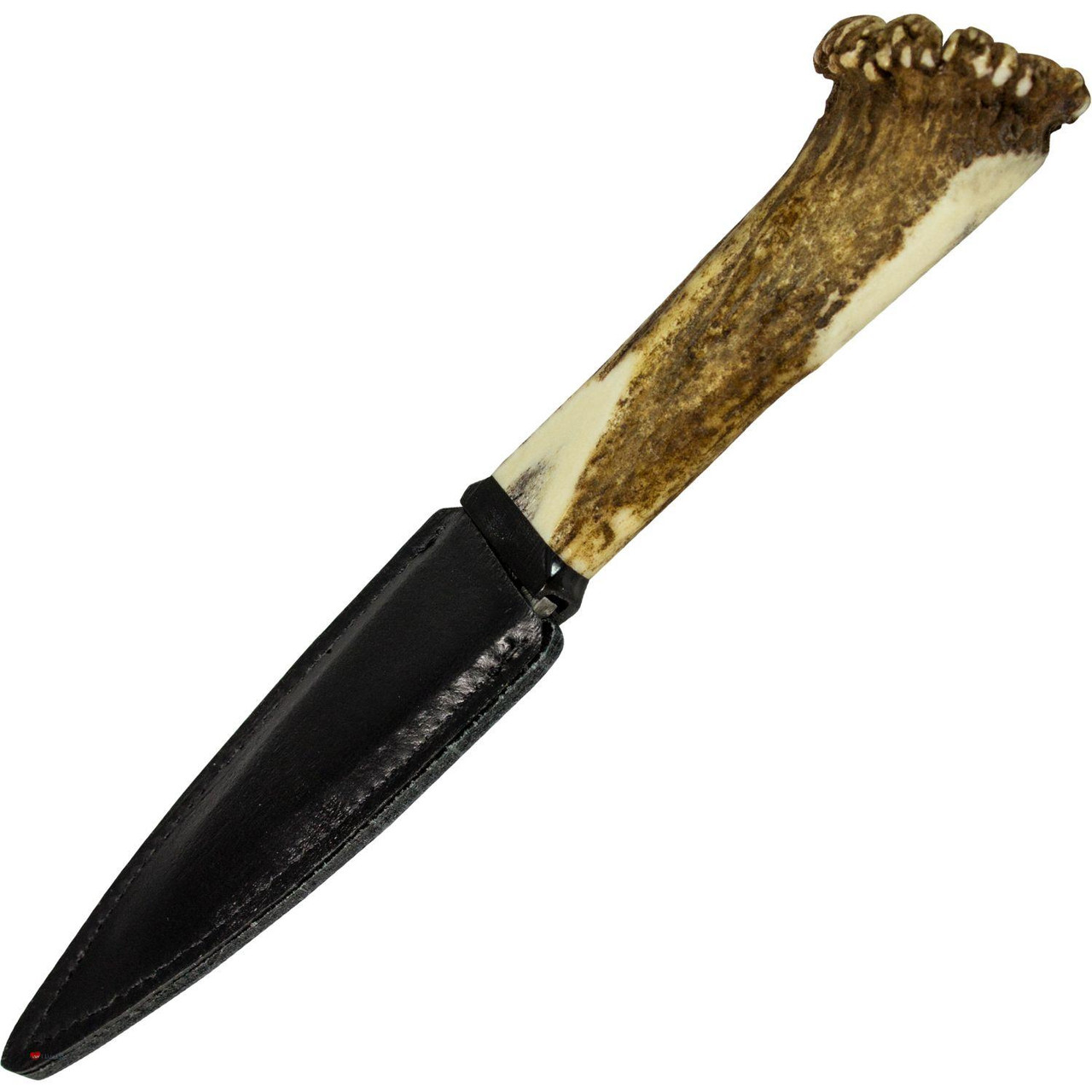 Damascus Steel Stag Horn Sgian Dubh