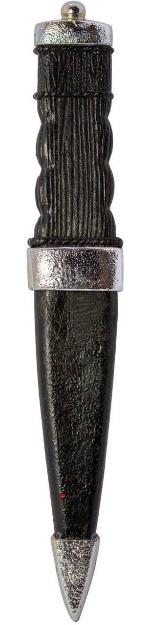 Safety Sgian Dubh Pip top with Celtic Knot Handle