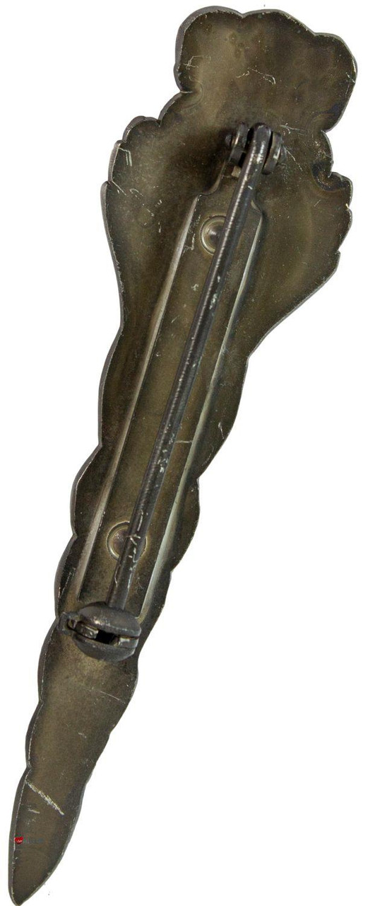 Claddagh Kilt Pin in Antique Silver Finish