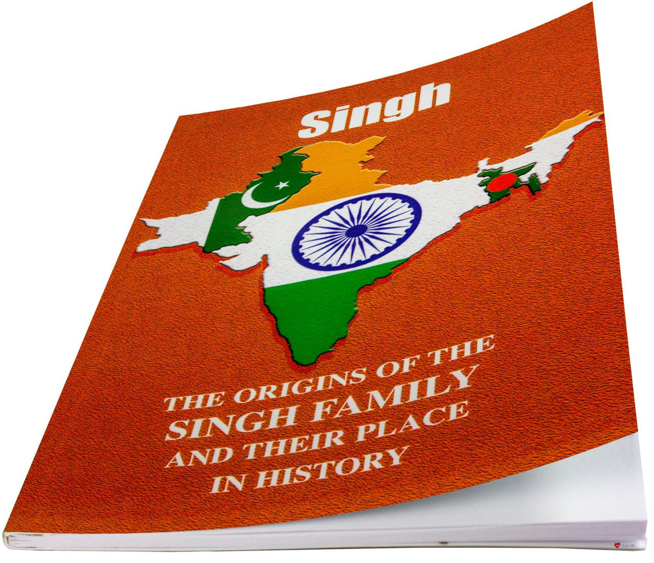 Singh Indian Ancestry Family History Booklet Family History Gifts Mini Book
