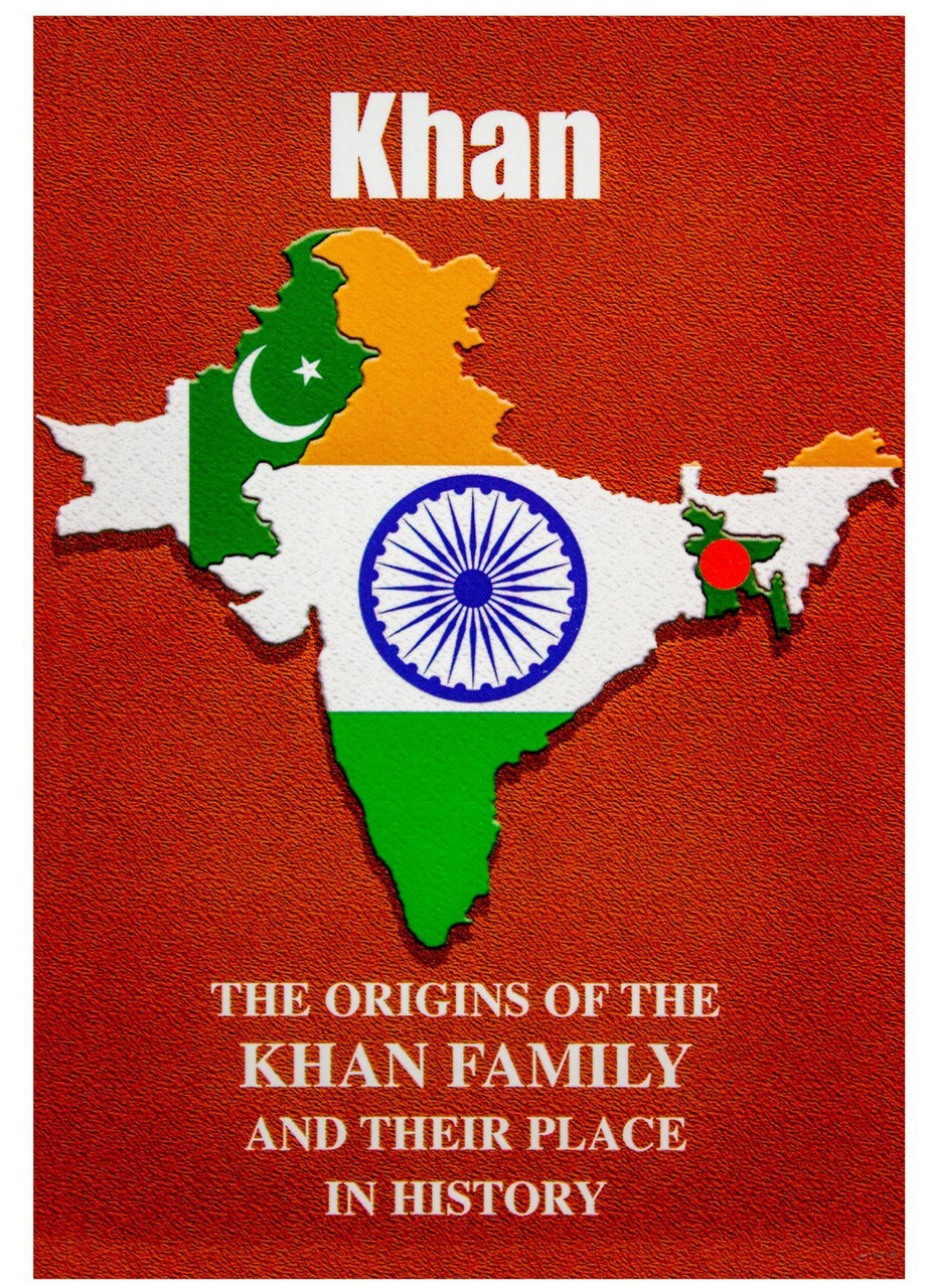 Khan Indian Ancestry Family History Booklet Family History Gifts Mini Book