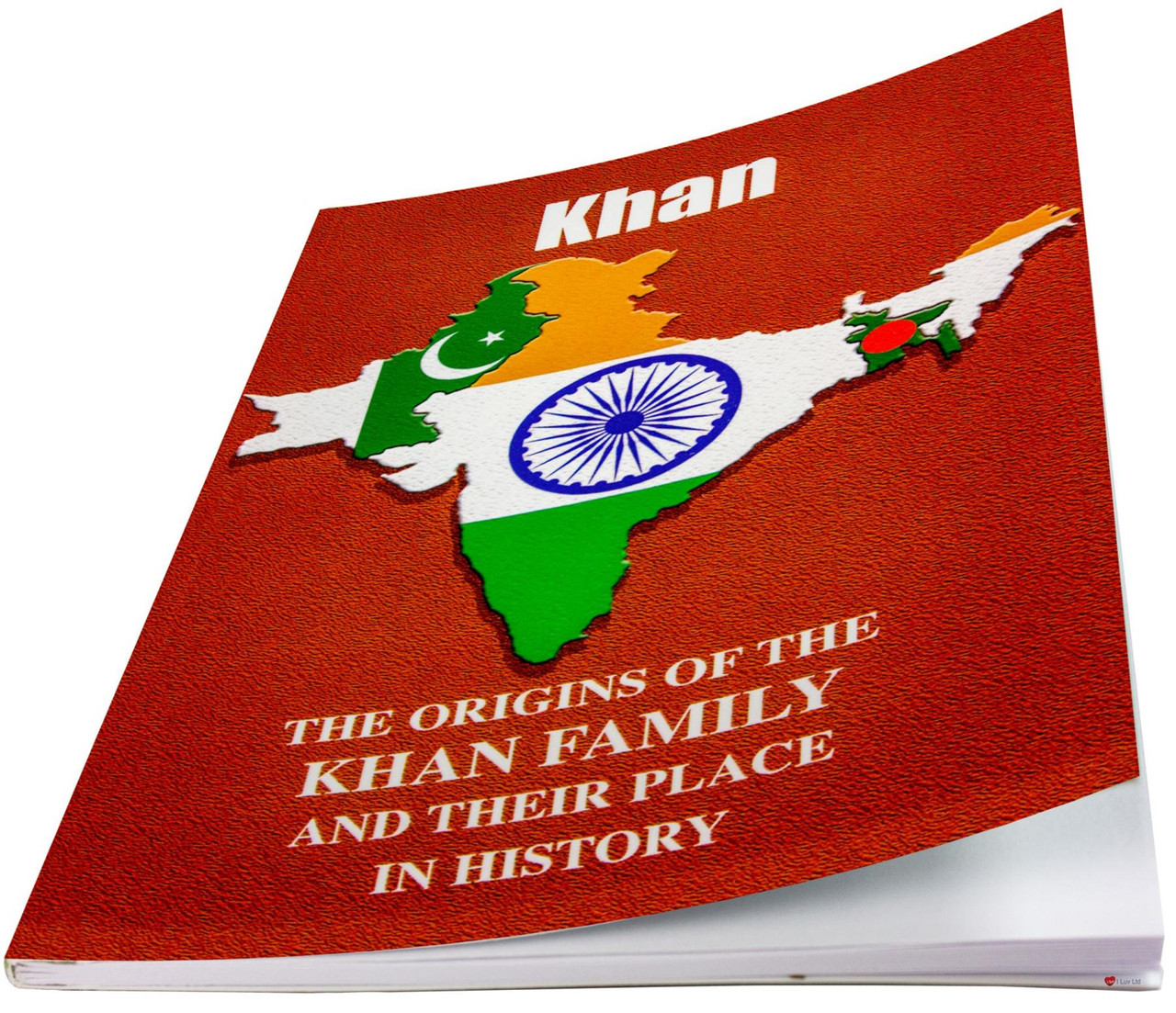 Khan Indian Ancestry Family History Booklet Family History Gifts Mini Book