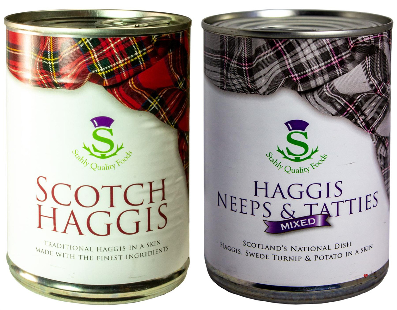 Scottish Haggis and Neeps & Tatties Haggis Mix Tin Selection of 2 Tins ...