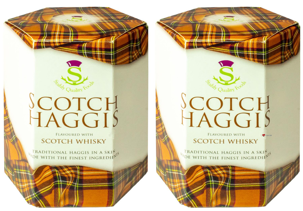 Traditional Scottish Haggis Scotch Whisky Flavour Pack of 2 ...