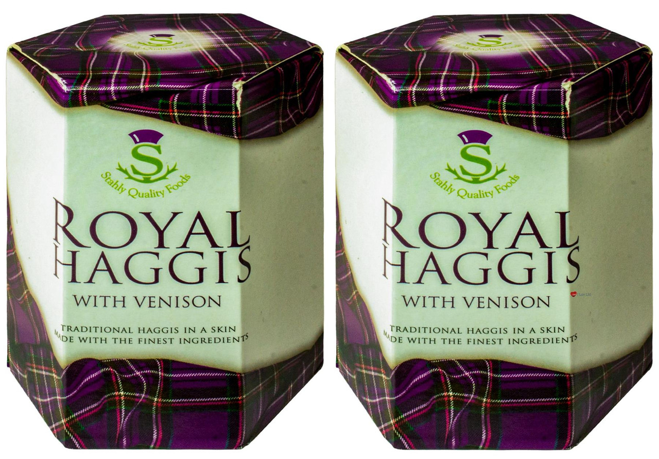 Royal Haggis with Venison Tin Pack of 2 Made in Scotland - iluvscotland ...