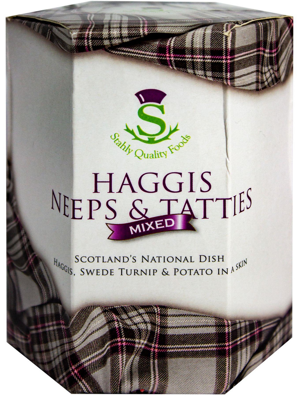 Haggis Mixed with Neeps & Tatties from Scotland