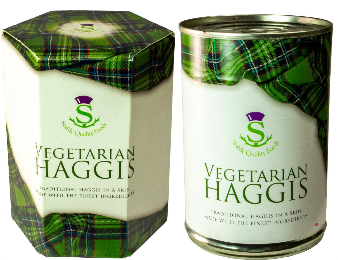 Scottish Vegetarian Haggis Tin Pack of 2 Made in Scotland ...