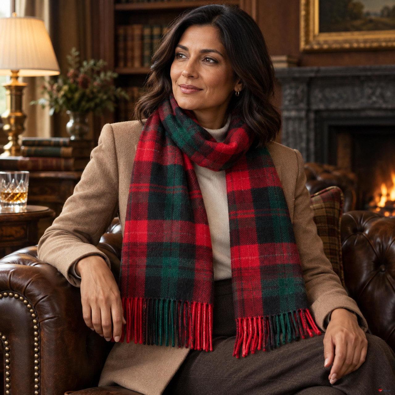 Cashmere Clan Scarf Kerr Modern