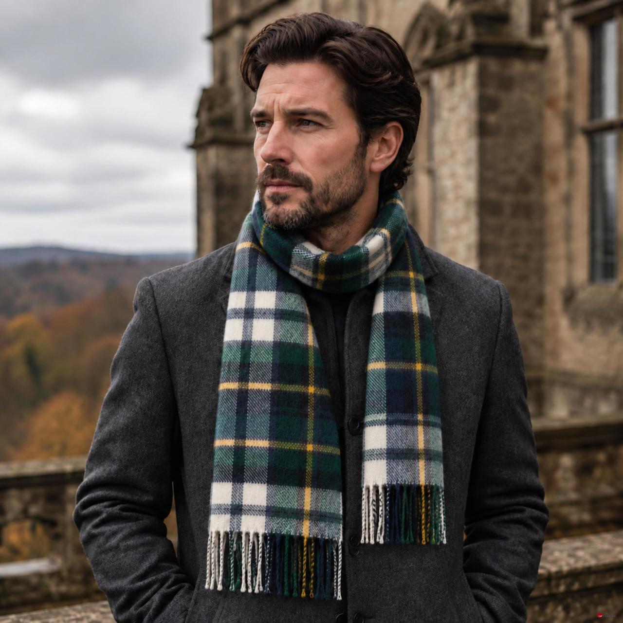 Cashmere Clan Scarf Campbell Dress Modern
