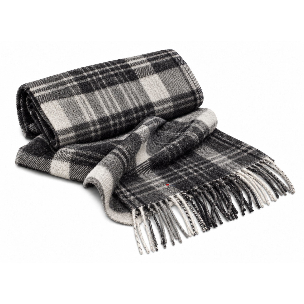 Cashmere Clan Scarf Stewart Grey Dress Modern