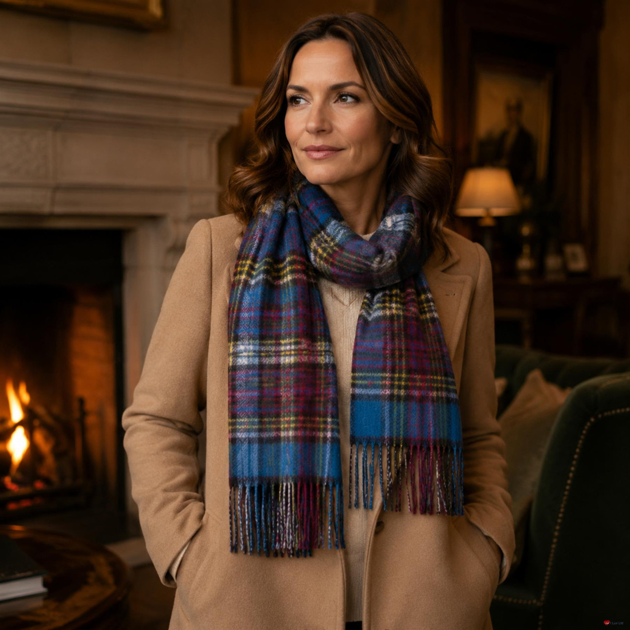 Cashmere Clan Scarf Anderson Modern