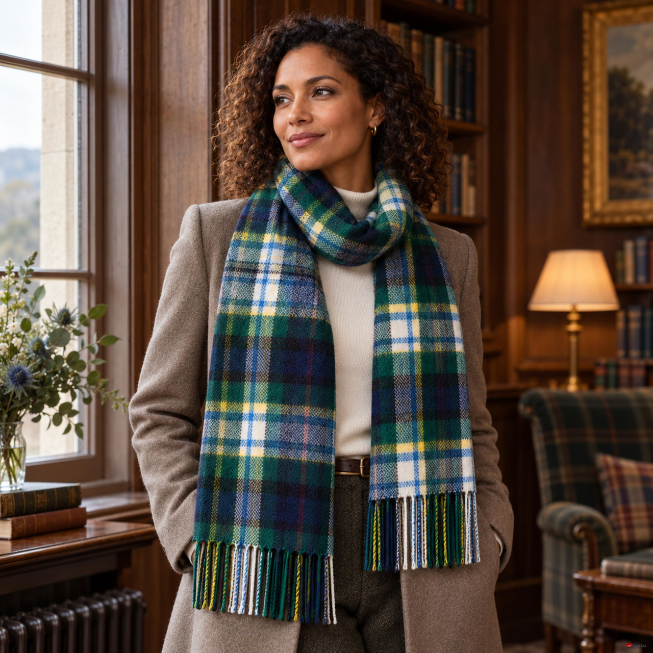 Cashmere Clan Scarf Gordon Dress Modern