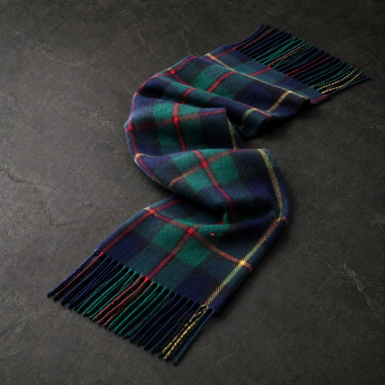 Cashmere Clan Scarf MacLeod of Harris Modern