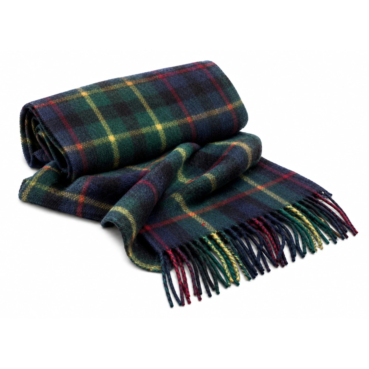 Luxury 100% Cashmere Scottish Clan Scarf Farquharson Modern