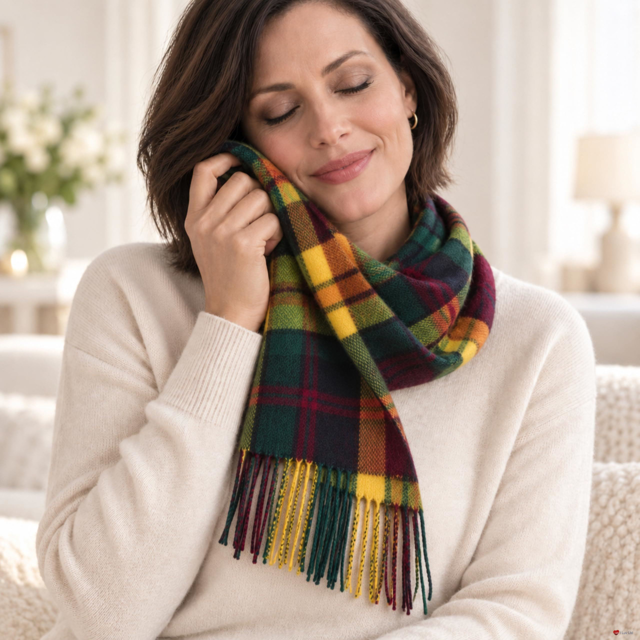 Cashmere Clan Scarf MacMillan Old Modern