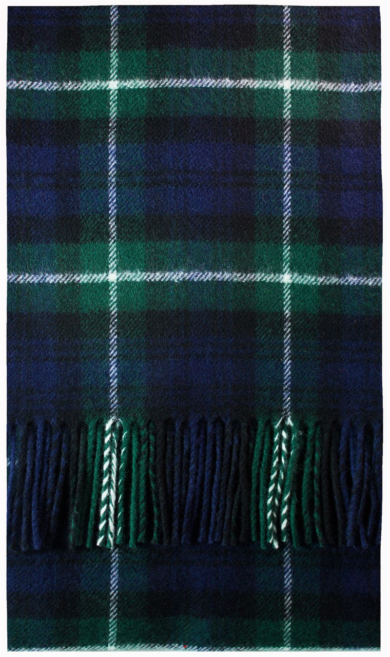 Lamont Modern Tartan Brushwool Scarf Scottish Clan