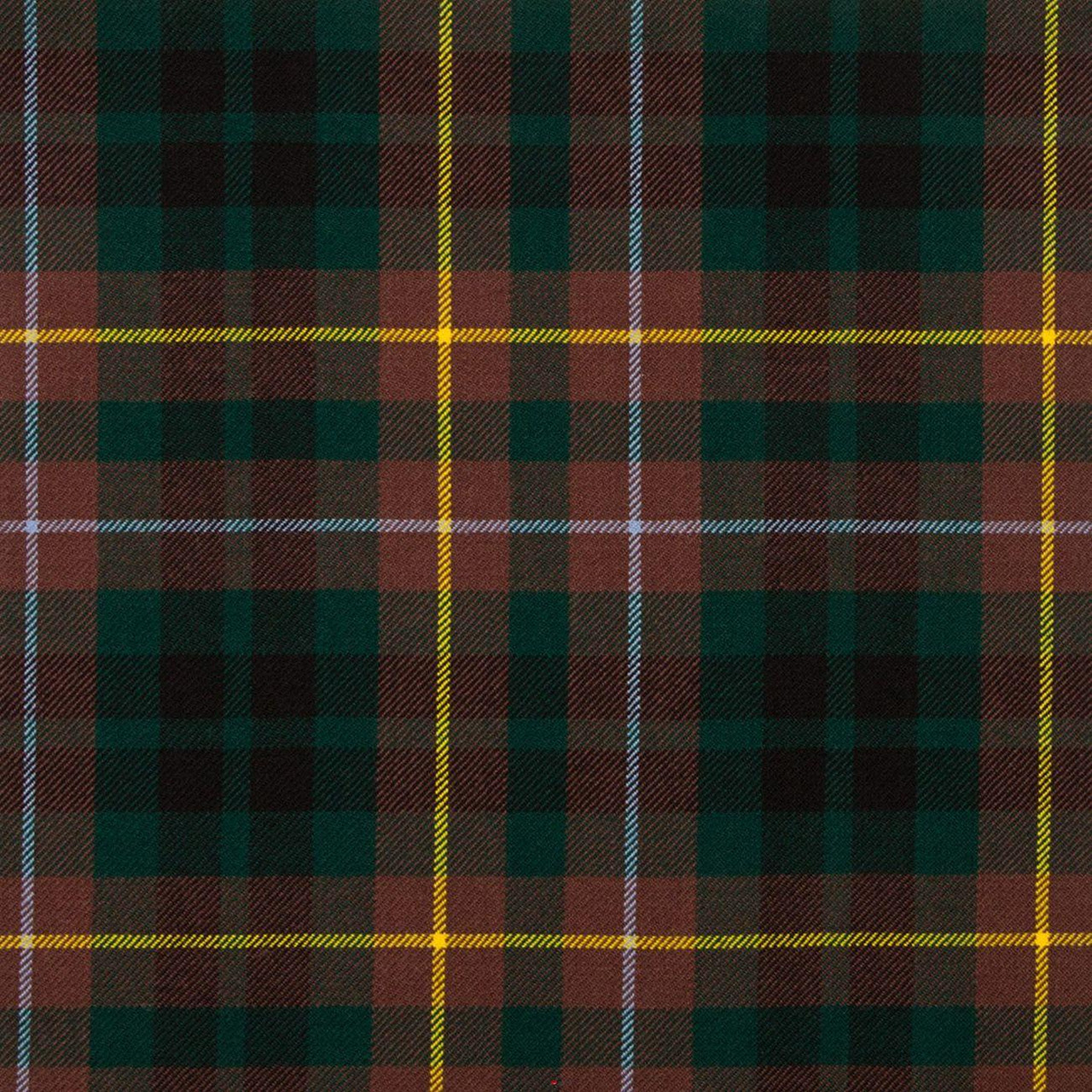 Braeriach 13oz Medium Fabric Buchanan Hunting Modern Tartan 1 Metre