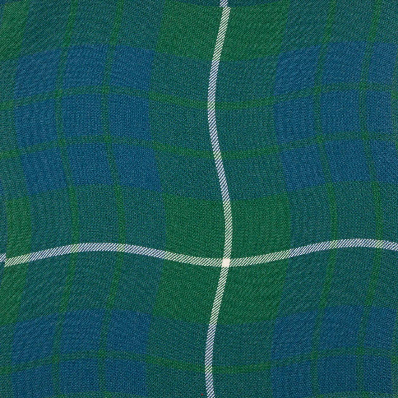 Braeriach 13oz Medium Fabric Hamilton Green Ancient Tartan 1 Metre
