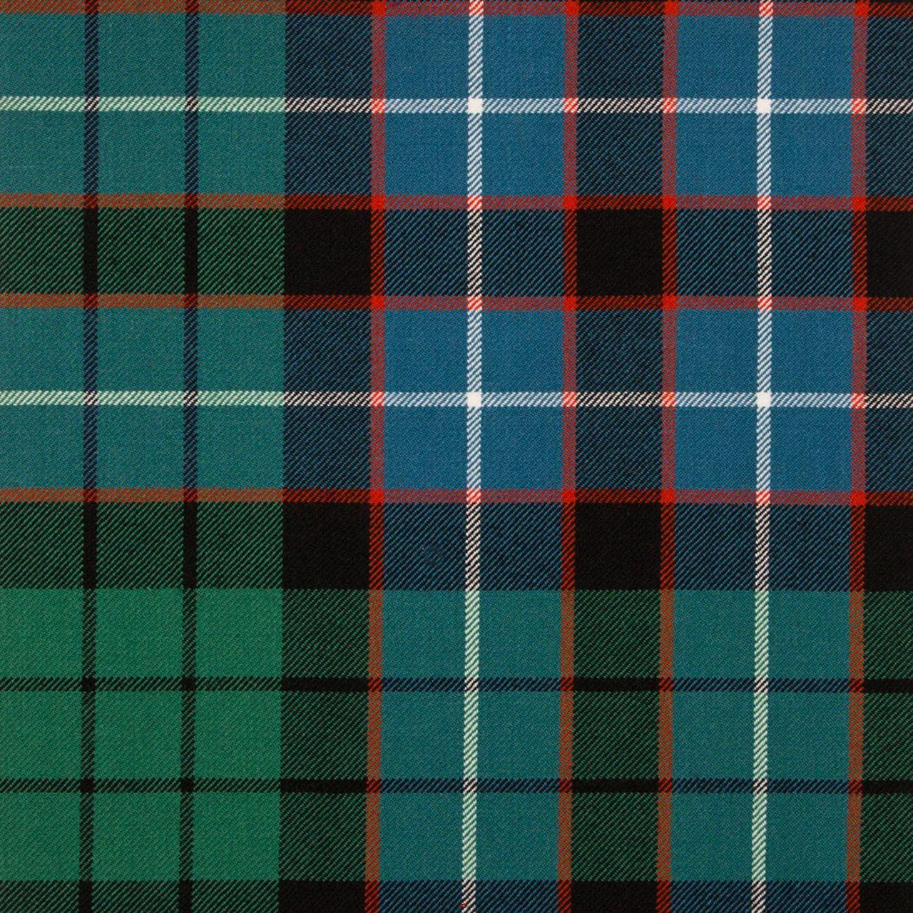 Braeriach 13oz Medium Fabric Hunter Ancient Tartan 1 Metre