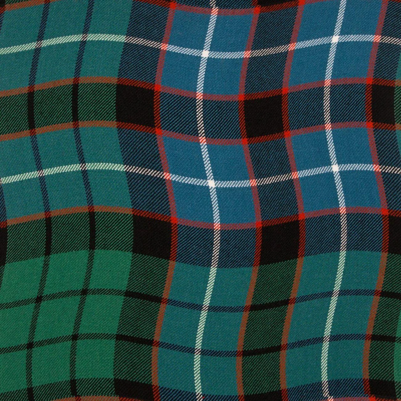 Braeriach 13oz Medium Fabric Hunter Ancient Tartan 1 Metre