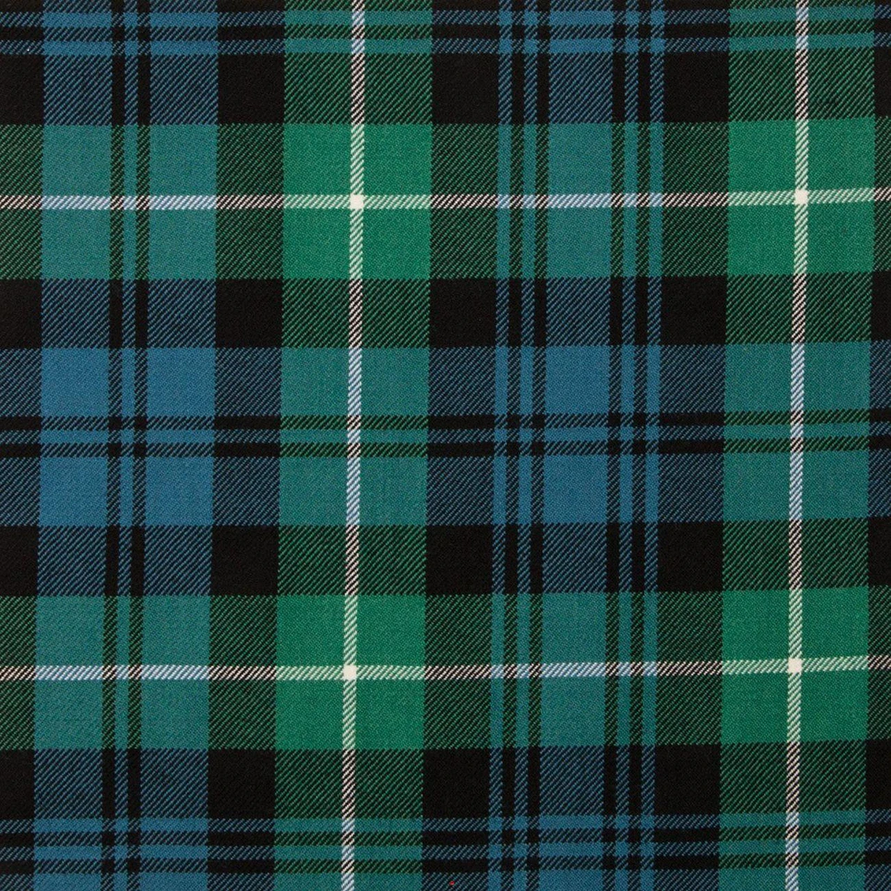 Braeriach 13oz Medium Fabric Lamont Ancient Tartan 1 Metre