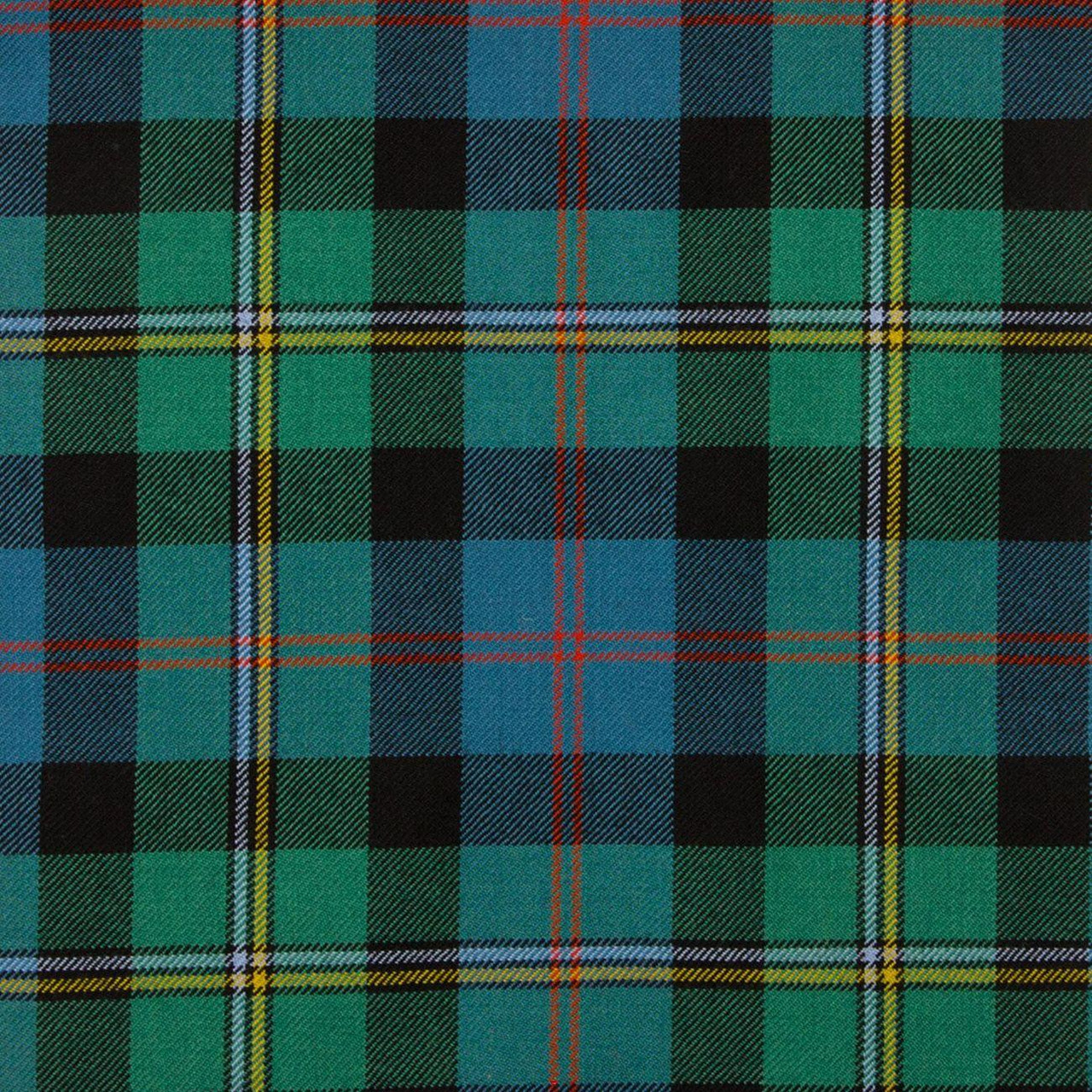 Braeriach 13oz Medium Fabric Malcolm Ancient Tartan 1 Metre