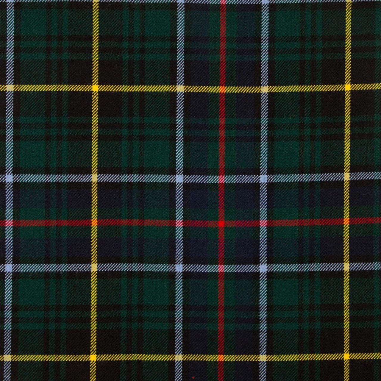 Braeriach 13oz Medium Fabric MacInnes Hunting Modern Tartan 1 Metre