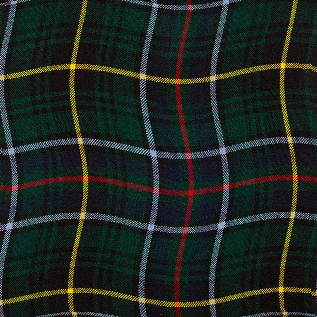 Braeriach 13oz Medium Fabric MacInnes Hunting Modern Tartan 1 Metre