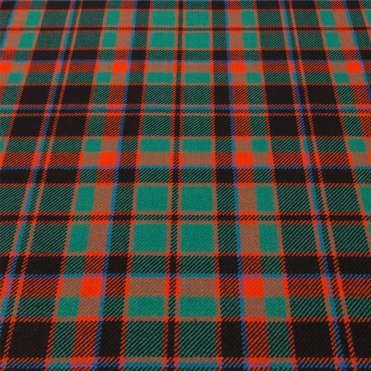 Light Weight 10oz Fabric Material Buchan Ancient Tartan 1 Metre