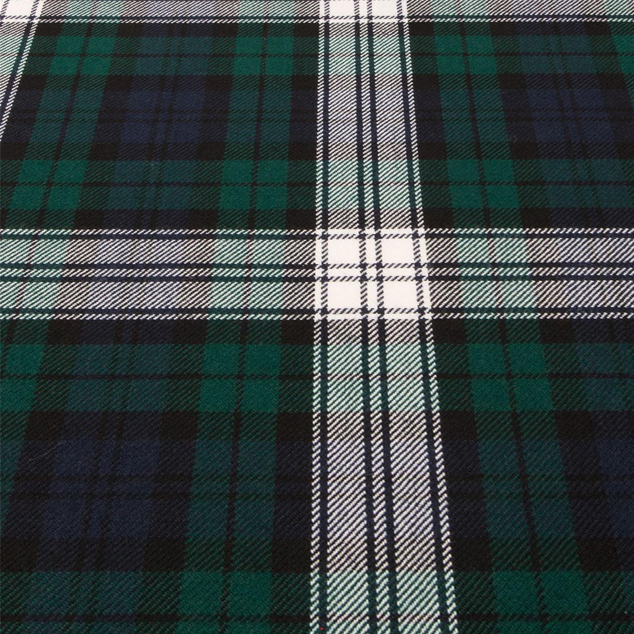 Light Weight 10oz Fabric Material Black Watch Dress Modern Tartan 1 Metre