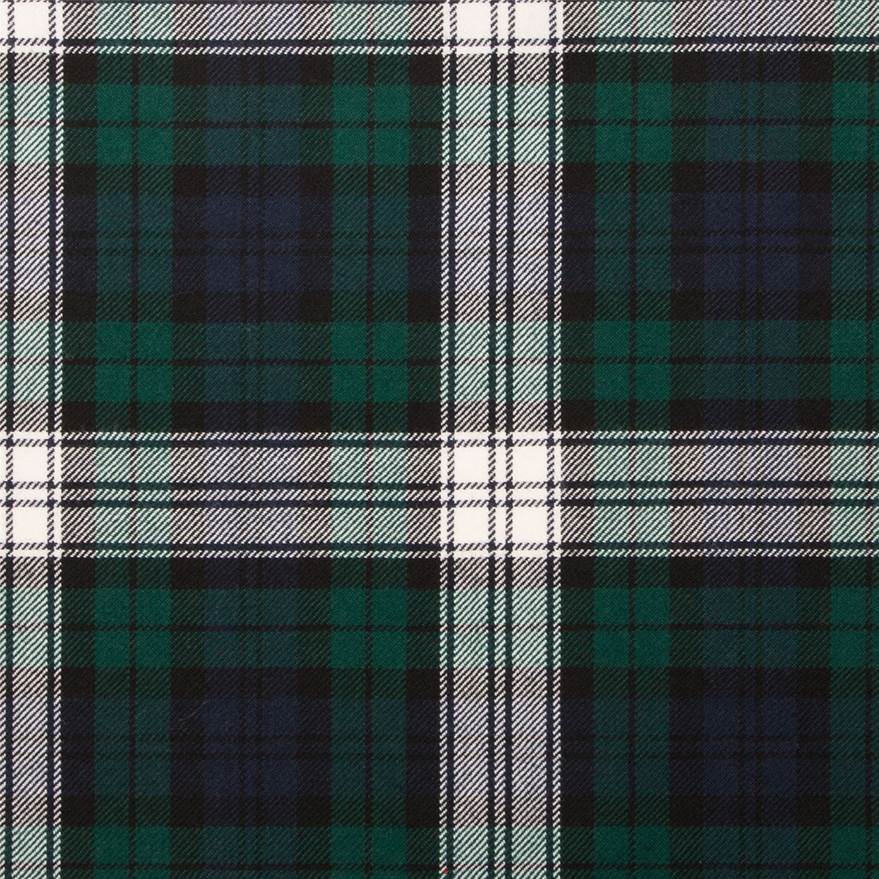 Light Weight 10oz Fabric Material Black Watch Dress Modern Tartan 1 Metre