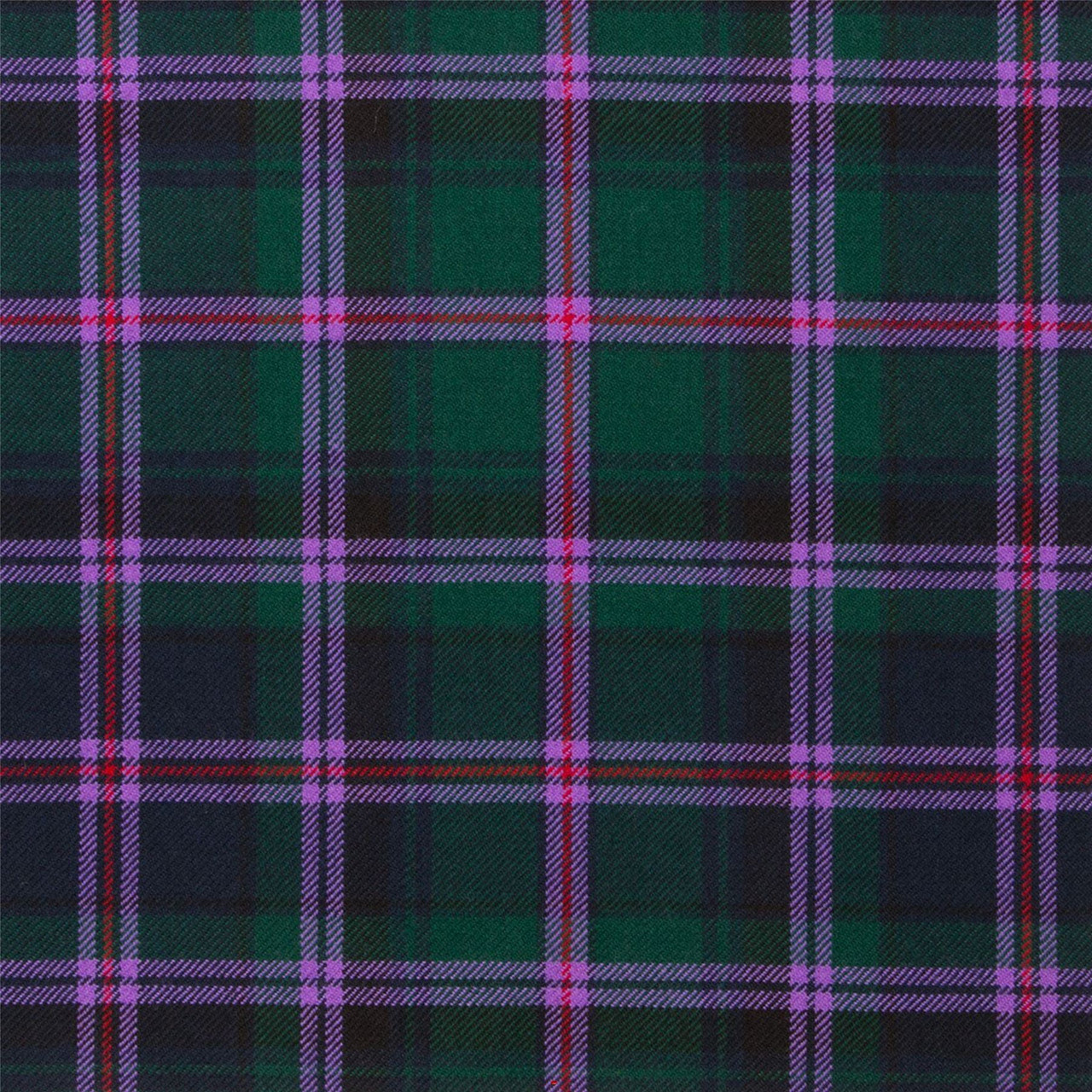 Light Weight 10oz Fabric Material Cooper Modern Tartan 1 Metre
