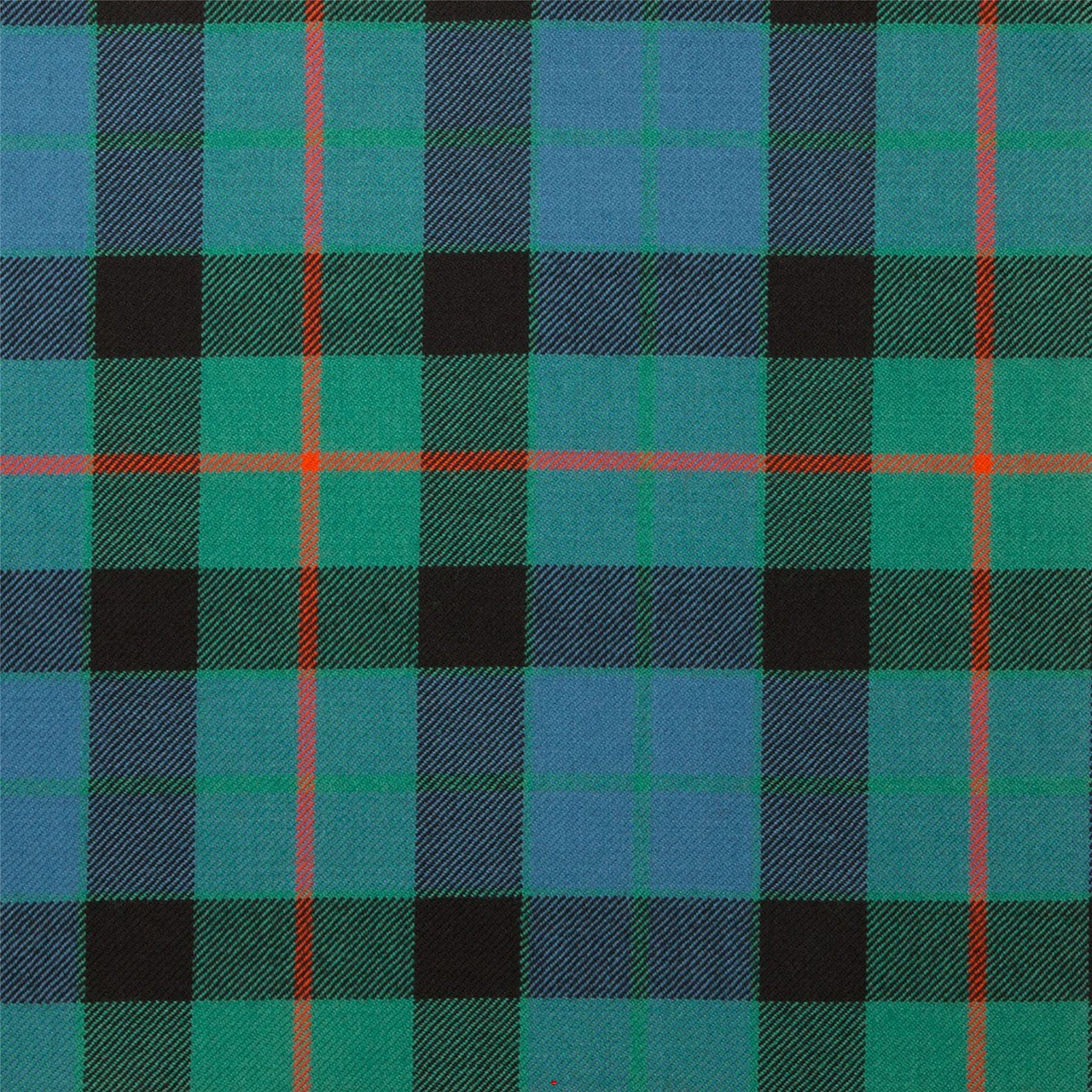 Light Weight 10oz Fabric Material Gunn Ancient Tartan 1 Metre