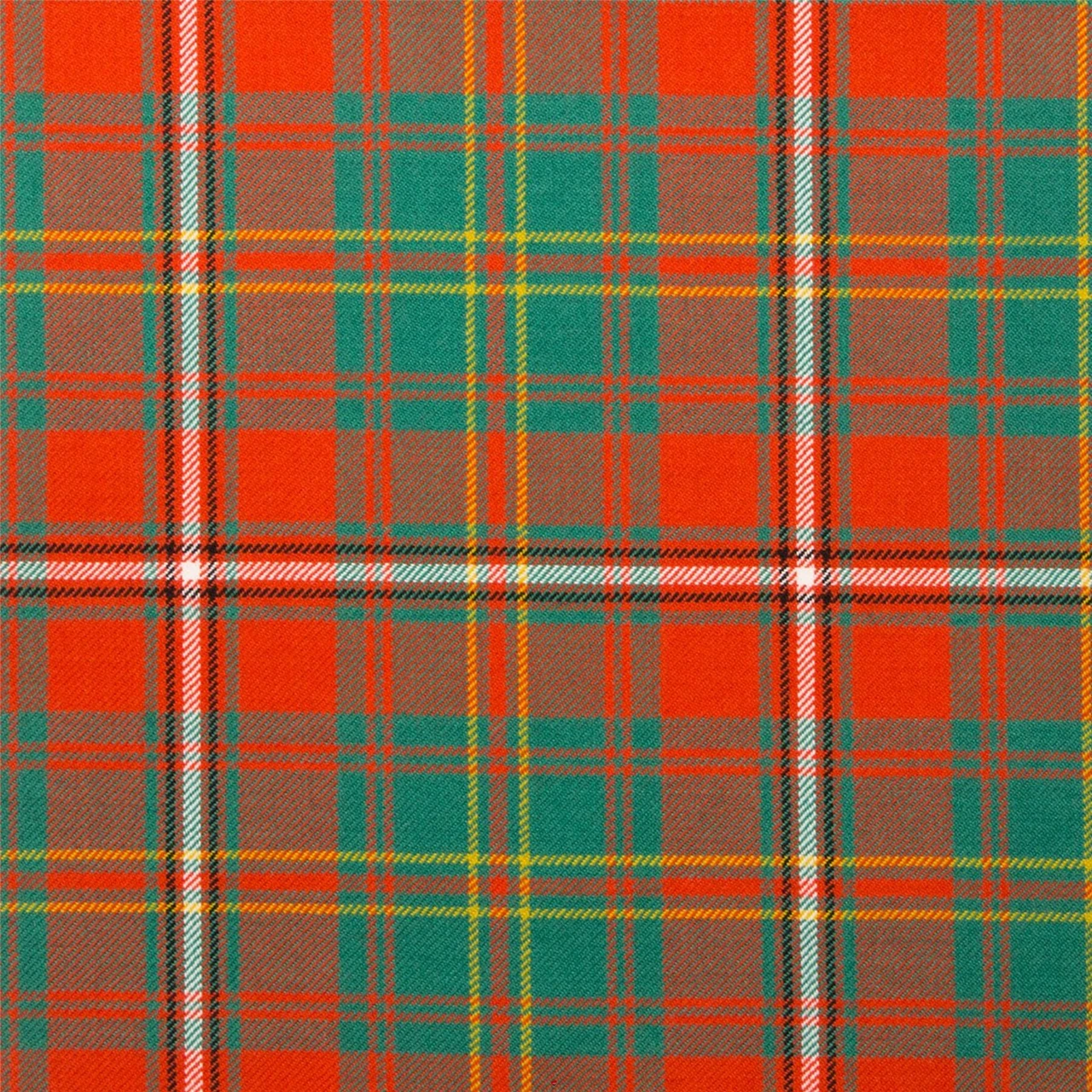 Light Weight 10oz Fabric Material Hay Ancient Tartan 1 Metre
