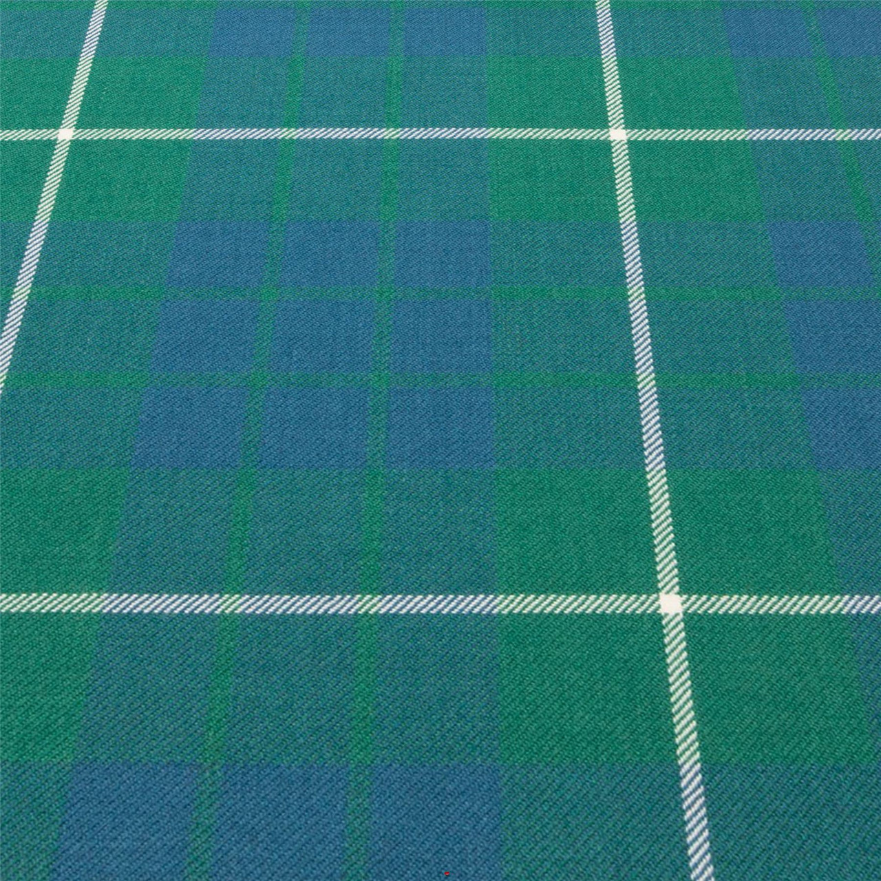 Light Weight 10oz Fabric Material Hamilton Green Ancient Tartan 1 Metre