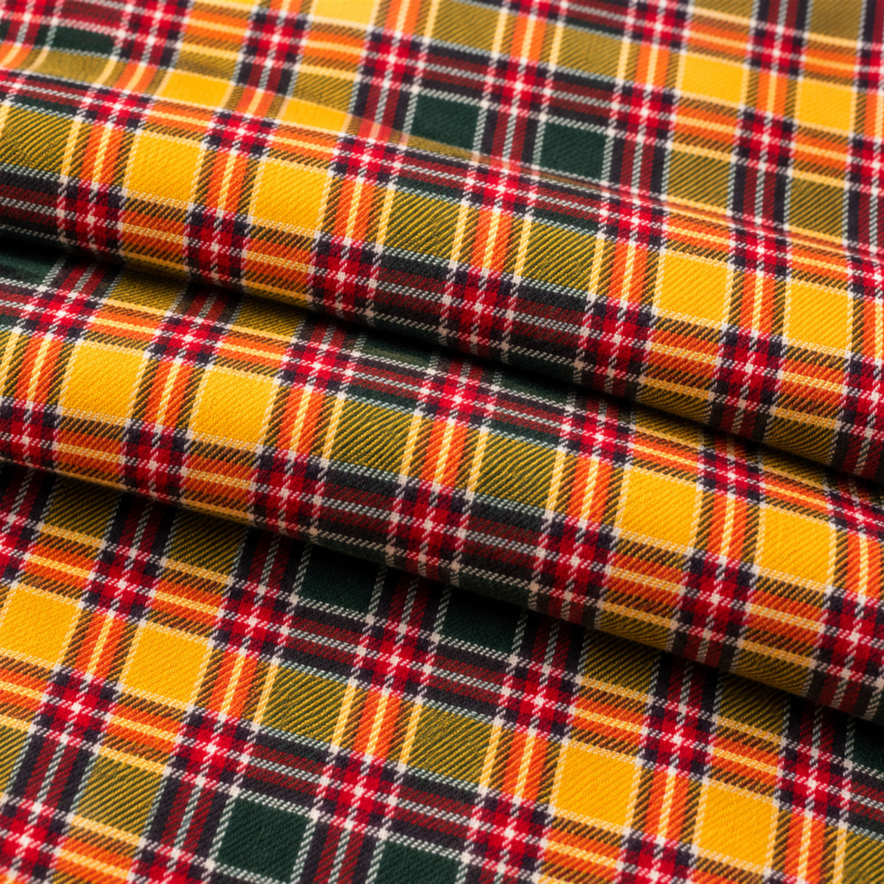 Light Weight 10oz Fabric Material Jacobite Modern Tartan 1 Metre