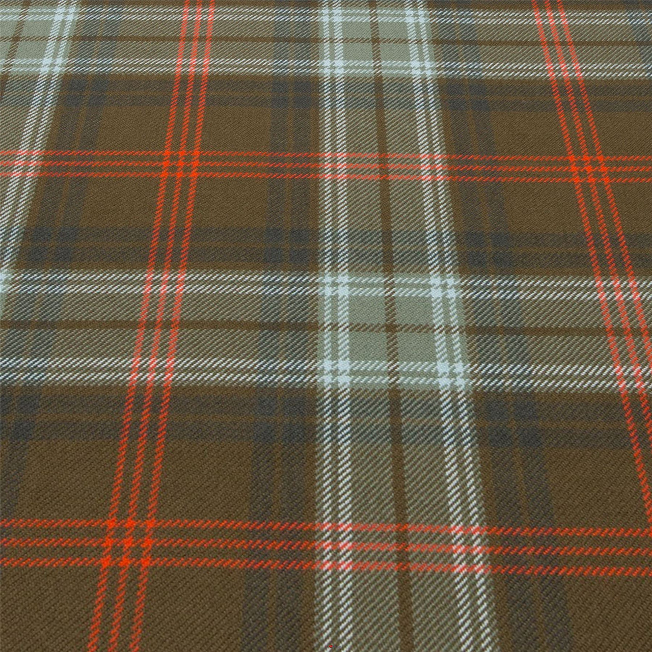 Light Weight 10oz Fabric Material Lochcarron Hunting Weathered Tartan 1 Metre
