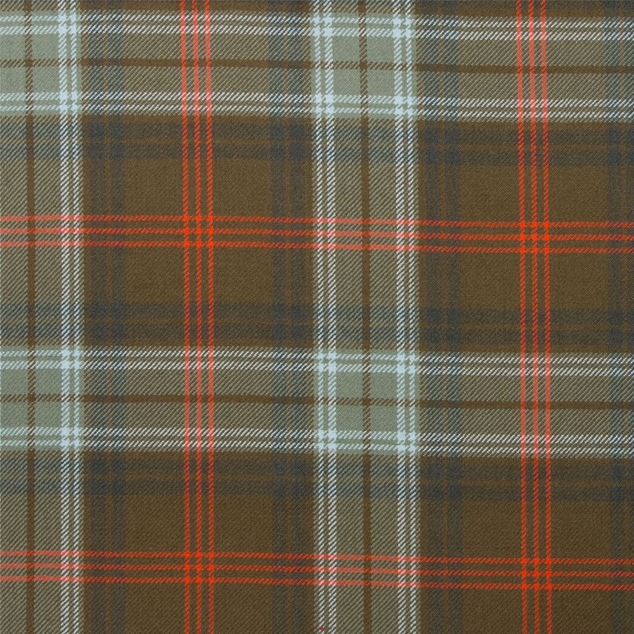 Light Weight 10oz Fabric Material Lochcarron Hunting Weathered Tartan 1 Metre