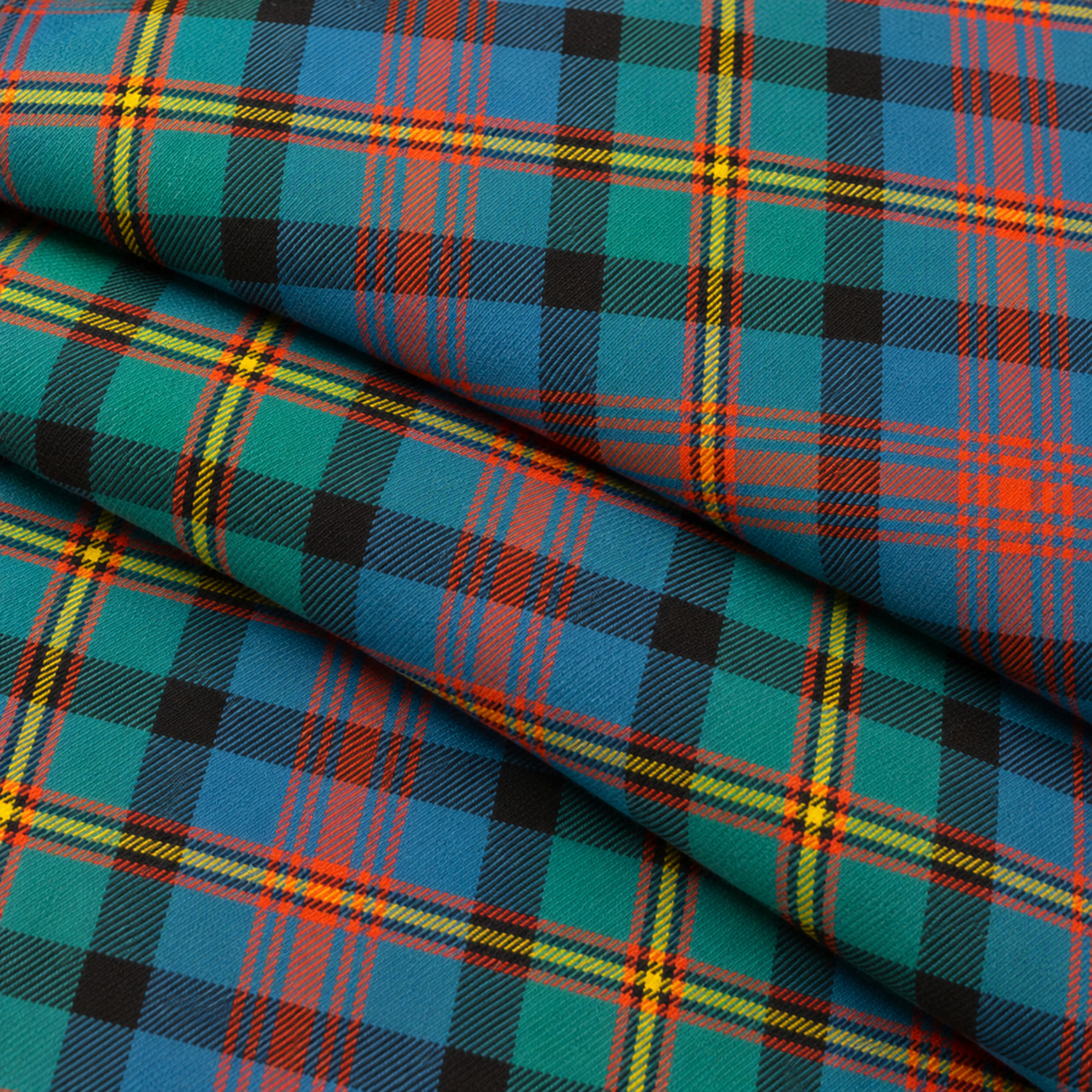 Light Weight 10oz Fabric Material Logan Ancient Tartan 1 Metre