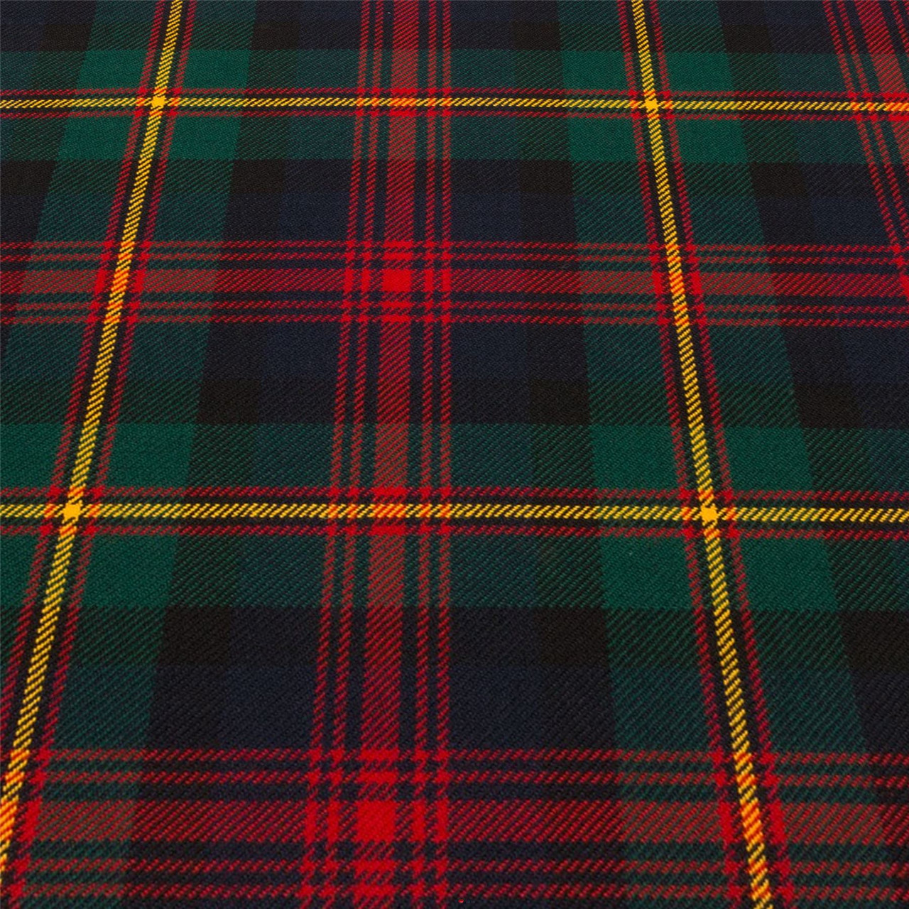 Light Weight 10oz Fabric Material Logan Modern Tartan 1 Metre