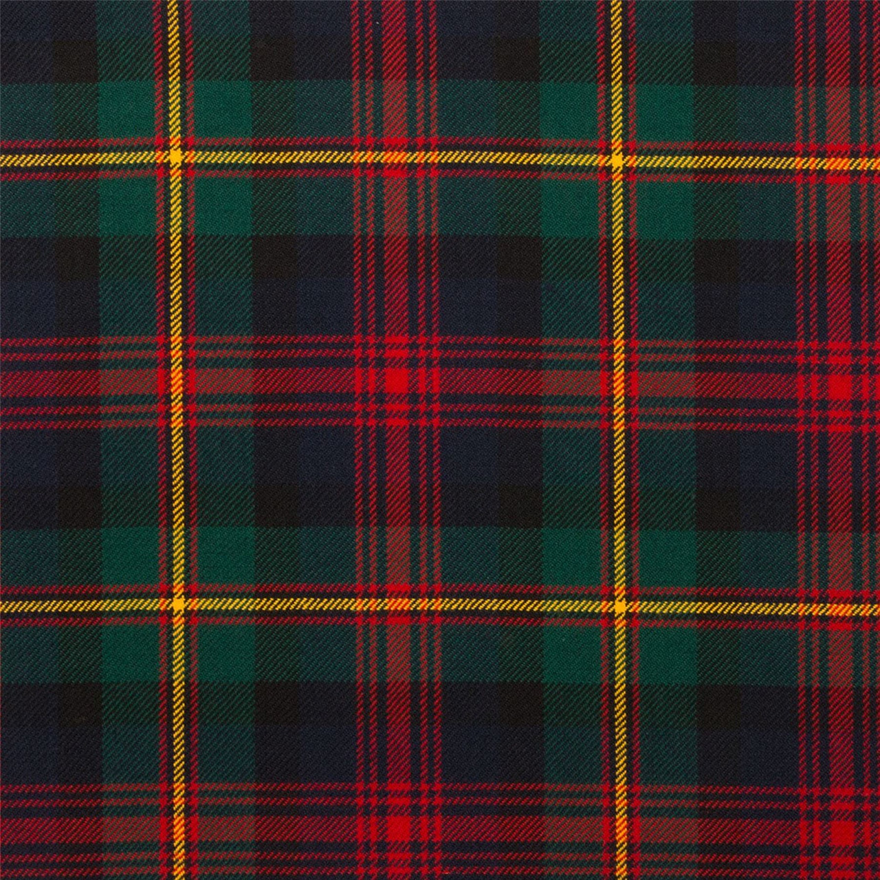 Light Weight 10oz Fabric Material Logan Modern Tartan 1 Metre