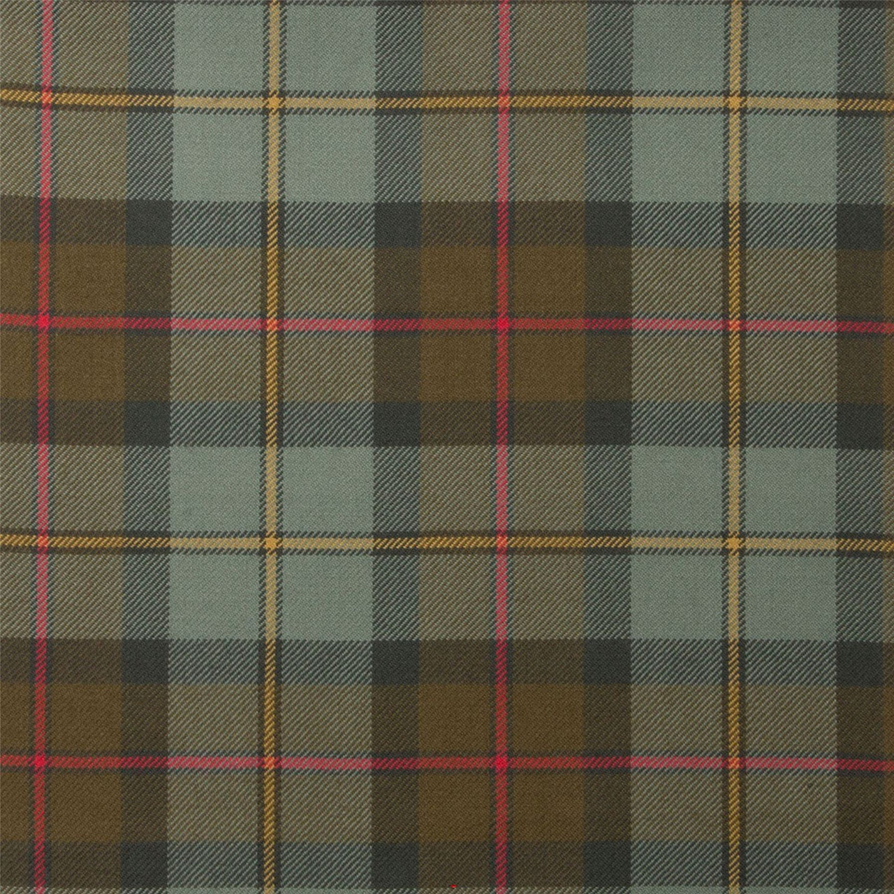 Light Weight 10oz Fabric Material MacLeod of Harris Weathered Tartan 1 Metre