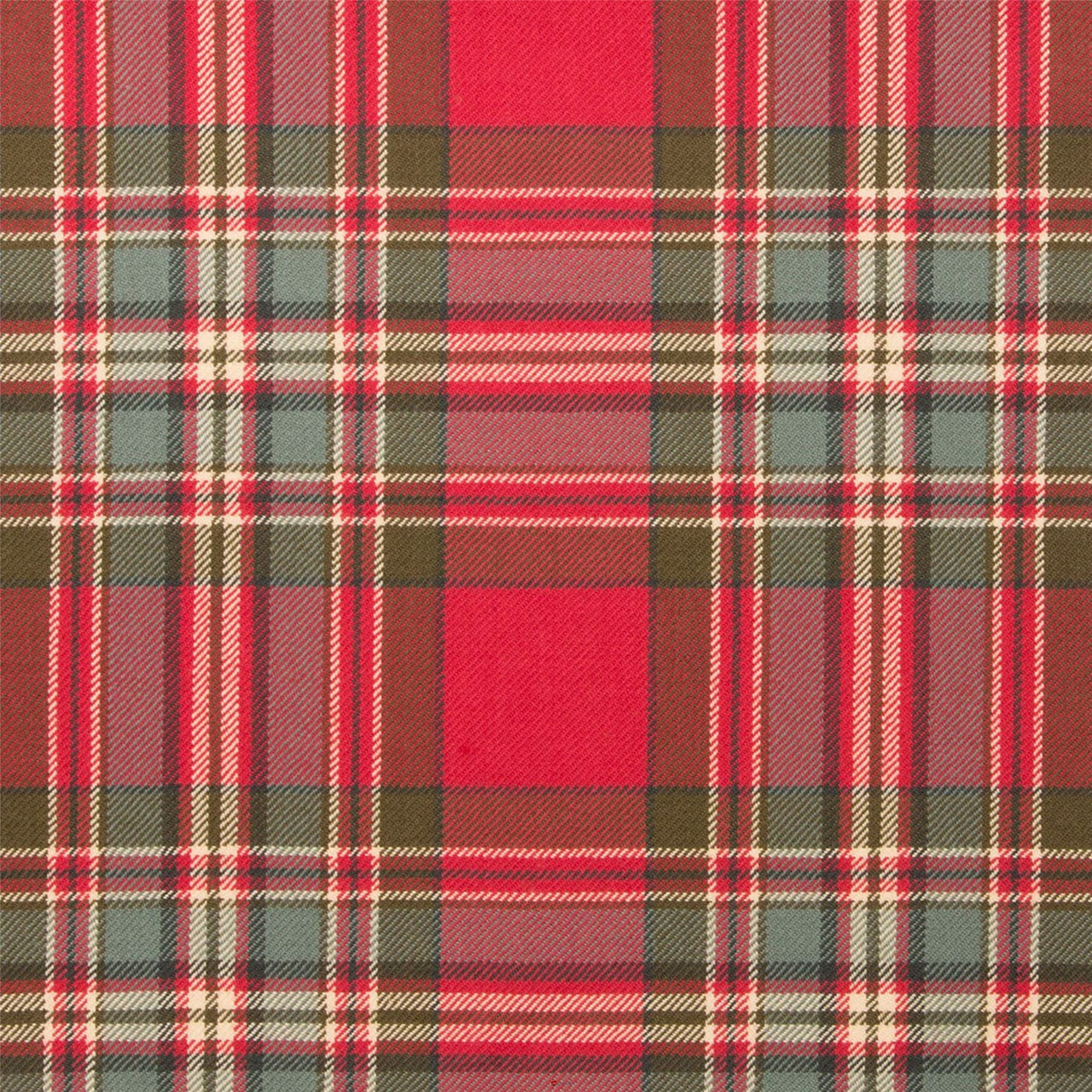 Light Weight 10oz Fabric Material MacFarlane Clan Weathered Tartan 1 Metre