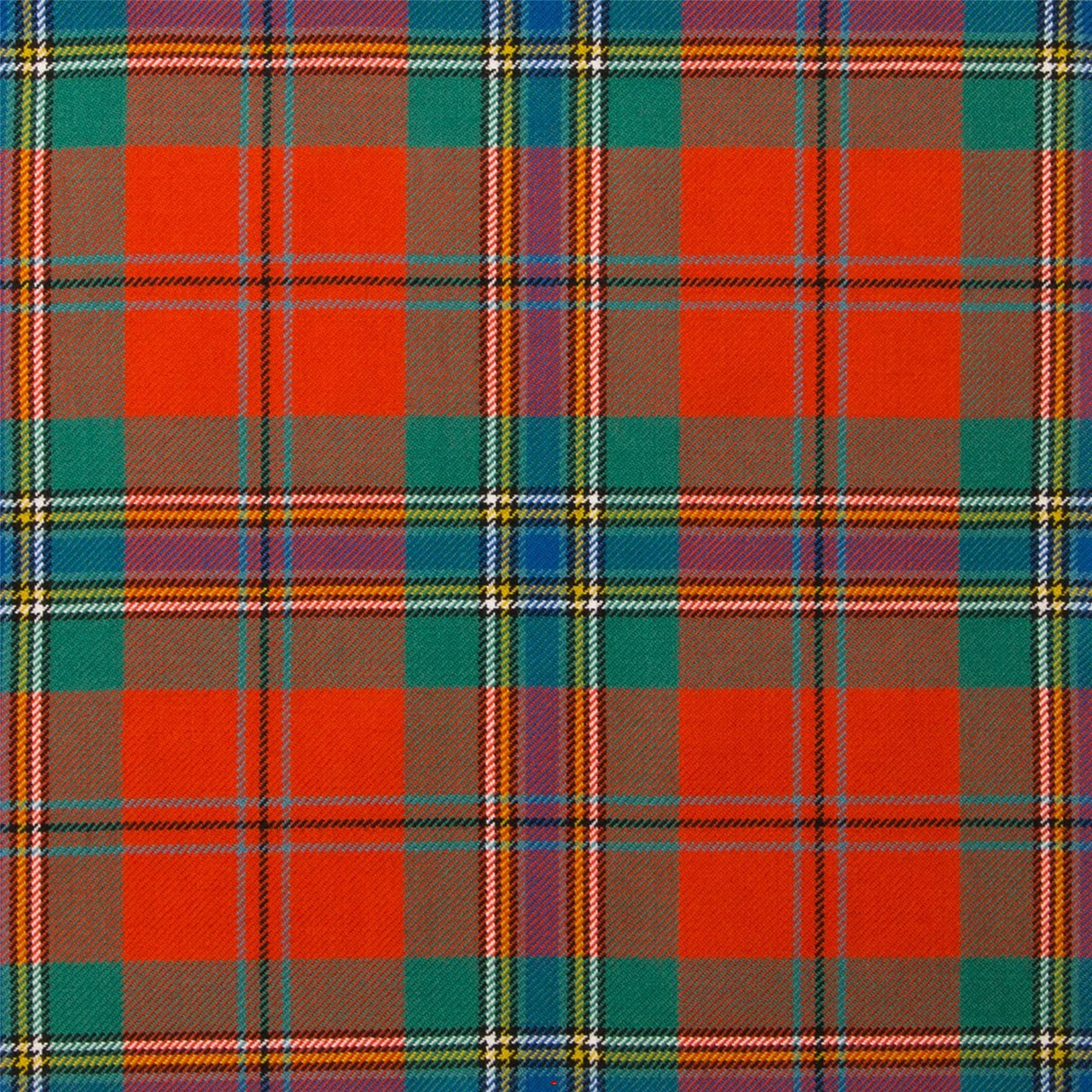 Light Weight 10oz Fabric Material MacLean of Duart Ancient Tartan 1 Metre