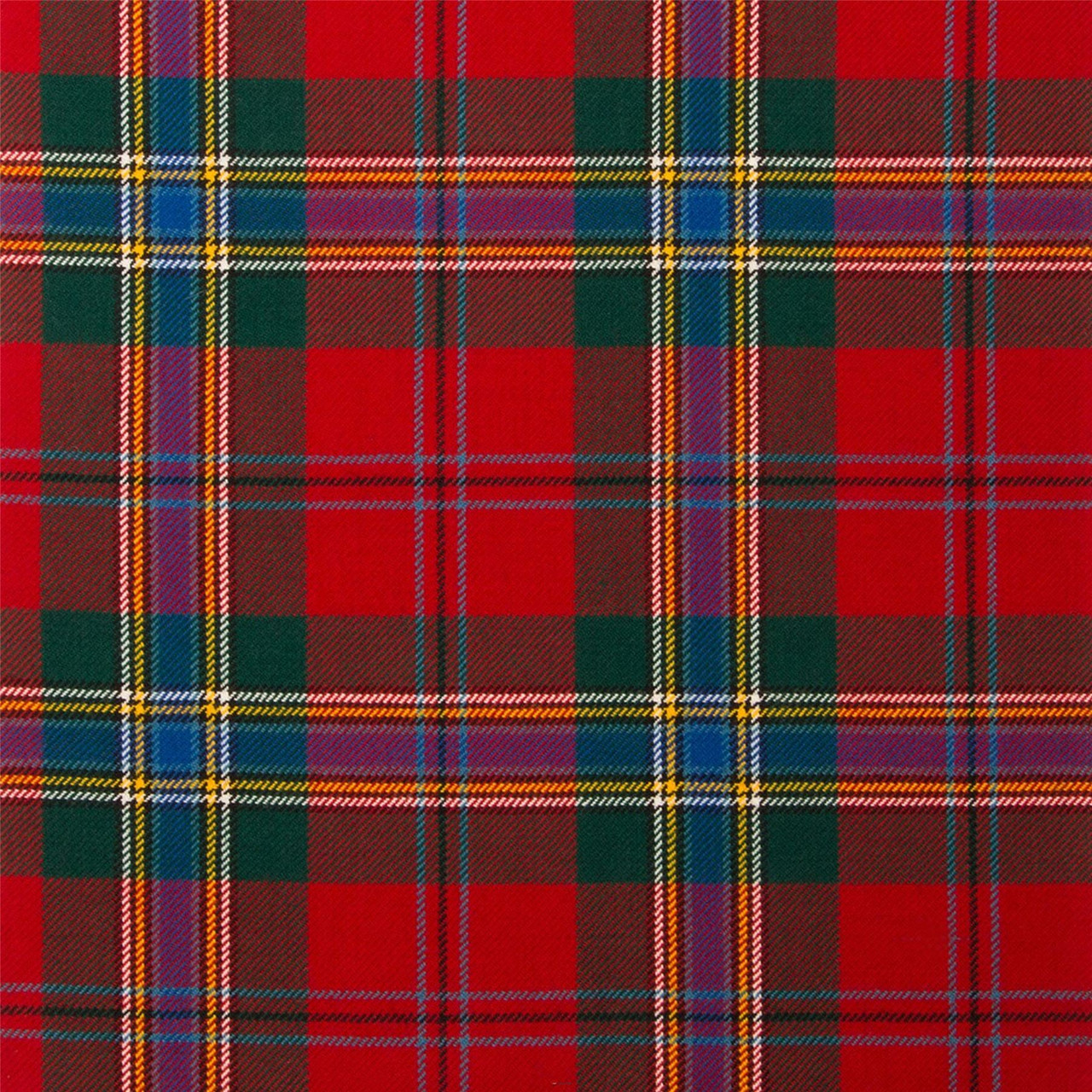 Light Weight 10oz Fabric Material MacLean of Duart Modern Tartan 1 Metre