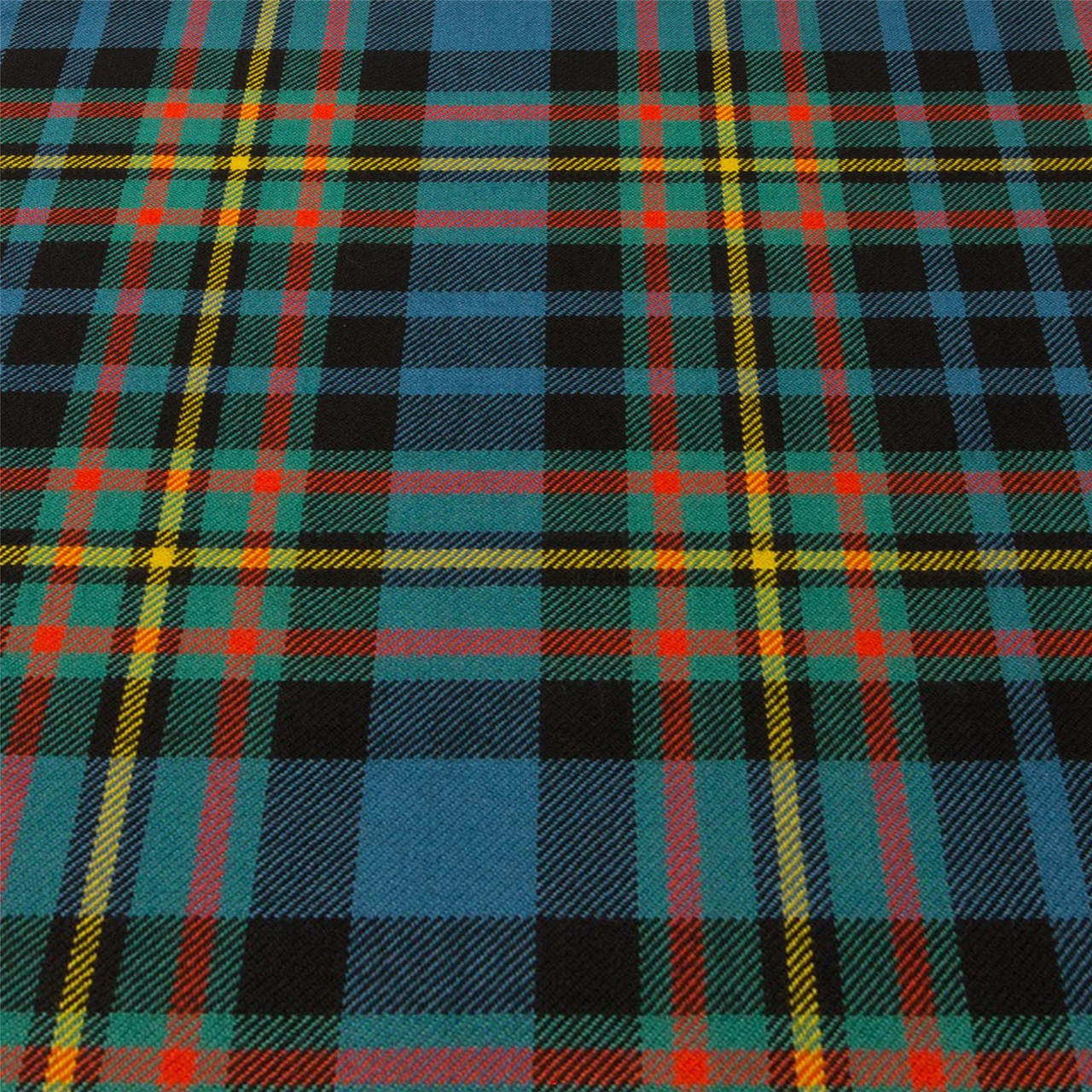 Light Weight 10oz Fabric Material MacLellan Ancient Tartan 1 Metre