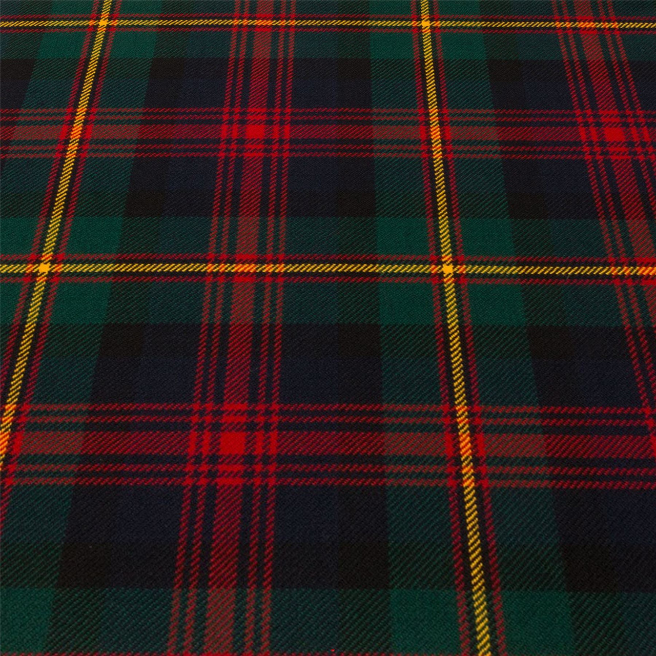 Light Weight 10oz Fabric Material MacLennan Modern Tartan 1 Metre