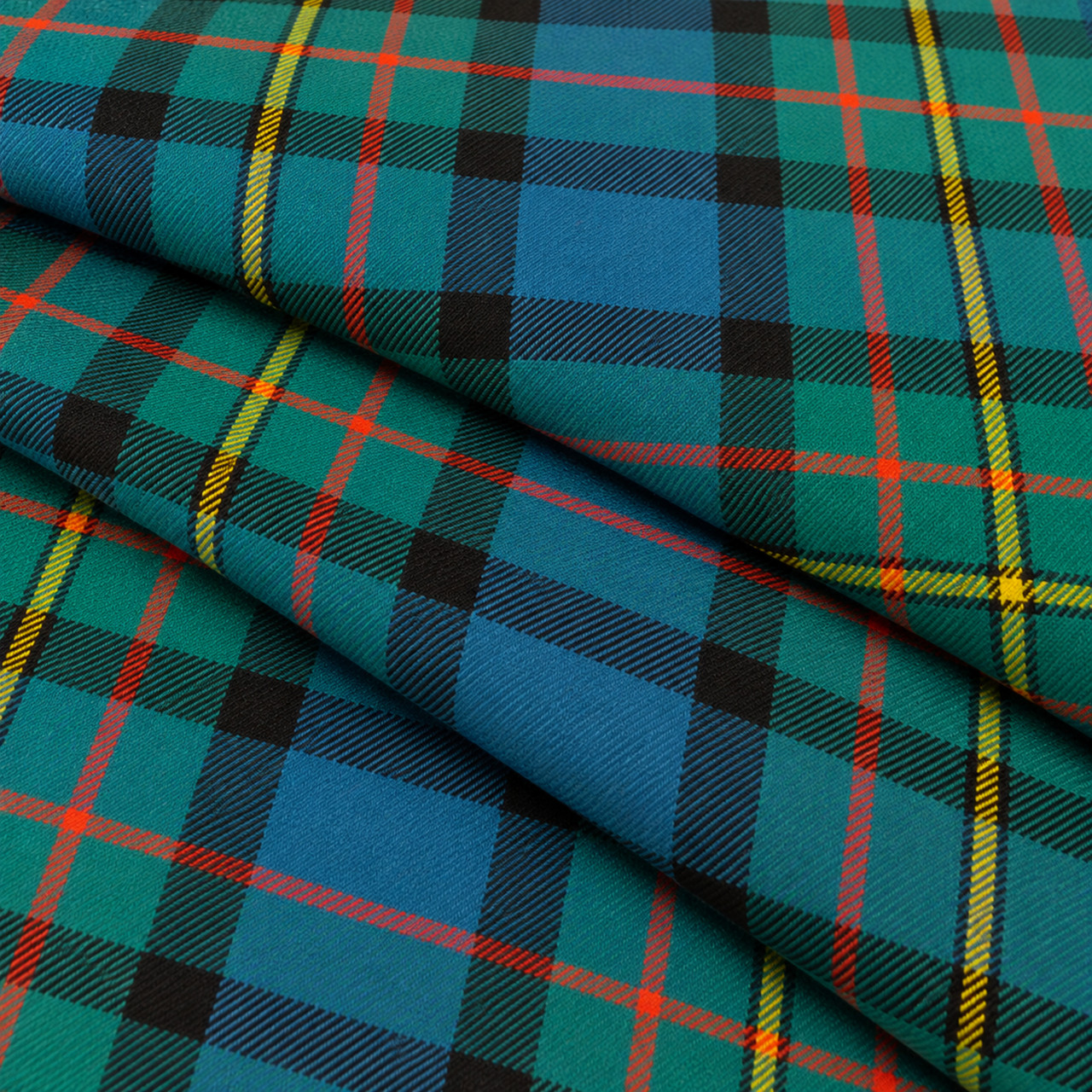 Light Weight 10oz Fabric Material MacLaren Ancient Tartan 1 Metre