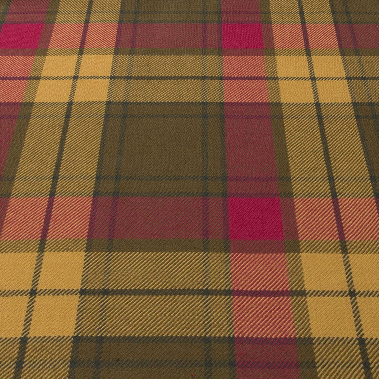 Light Weight 10oz Fabric Material MacMillan Old Weathered Tartan 1 Metre